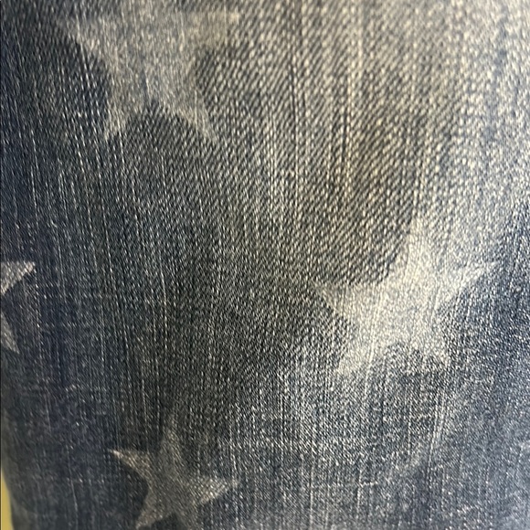 Rock & Republic Blue Star Pattern Jeans - Picture 6 of 9